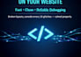 fix HTML CSS js bugs on your website